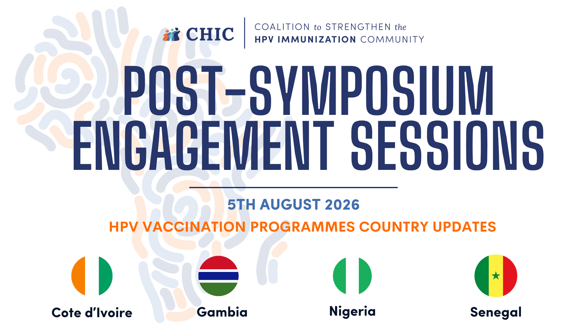 Post Symposium Engagement 2026 sessions